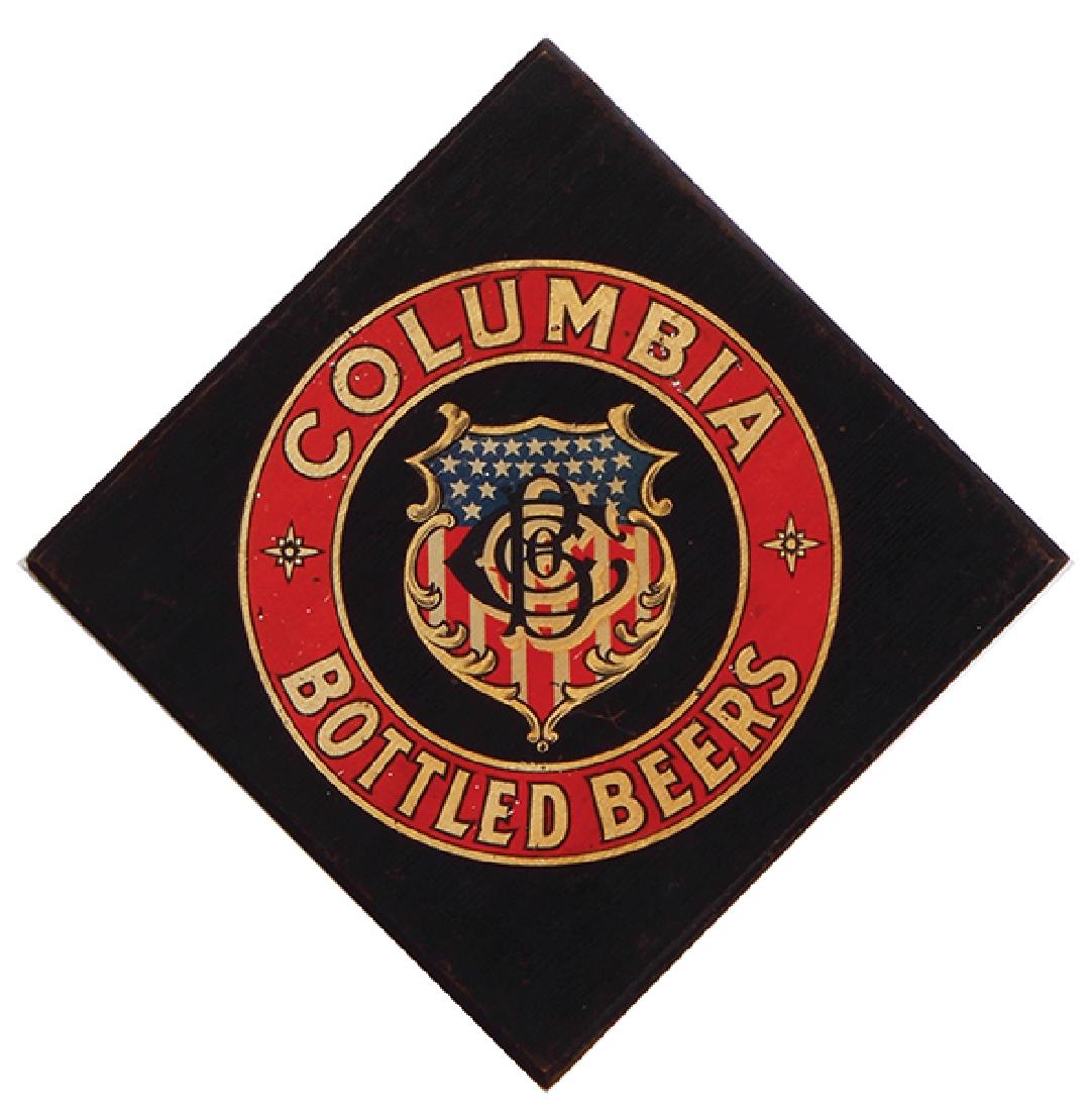 Columbia Bottled Beers lithograph (1 of 2)