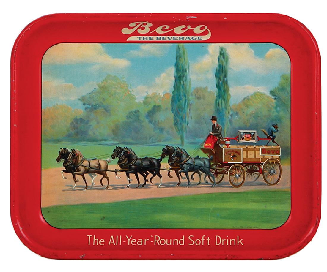 Bevo advertising tray (1 of 2)