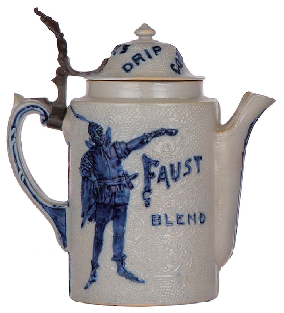 Stoneware coffee pot, Faust Blend (1 of 2)