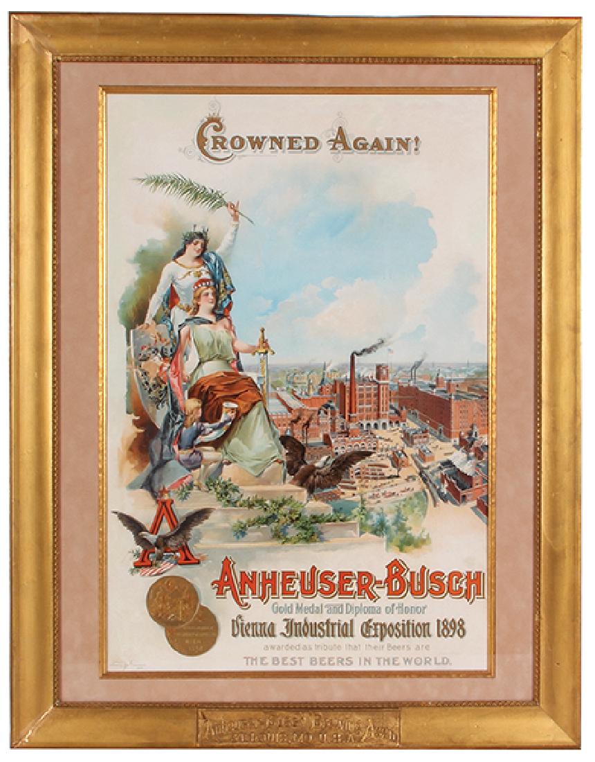 Anheuser-Busch Lithograph (1 of 2)