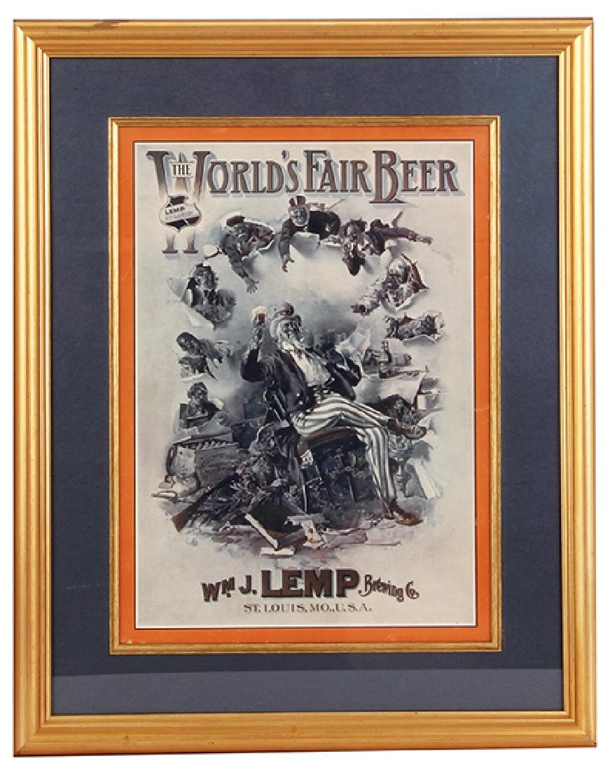 Wm. J. Lemp Brewing Co. Lithograph (1 of 2)