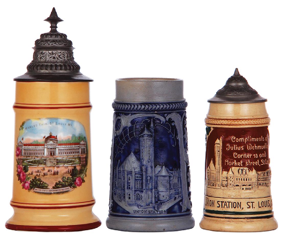 Three steins, St. Louis (1 of 4)