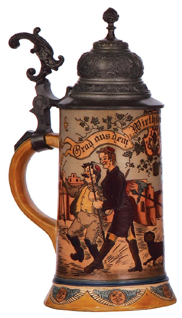 Pottery stein Hauber  Reuther