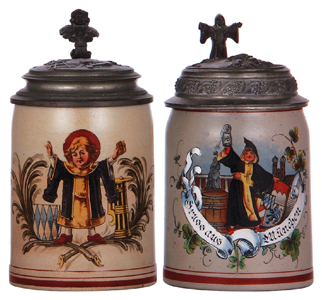 Two stoneware steins (1 of 5)