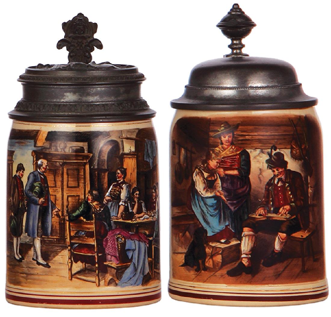 Two stoneware steins (1 of 4)