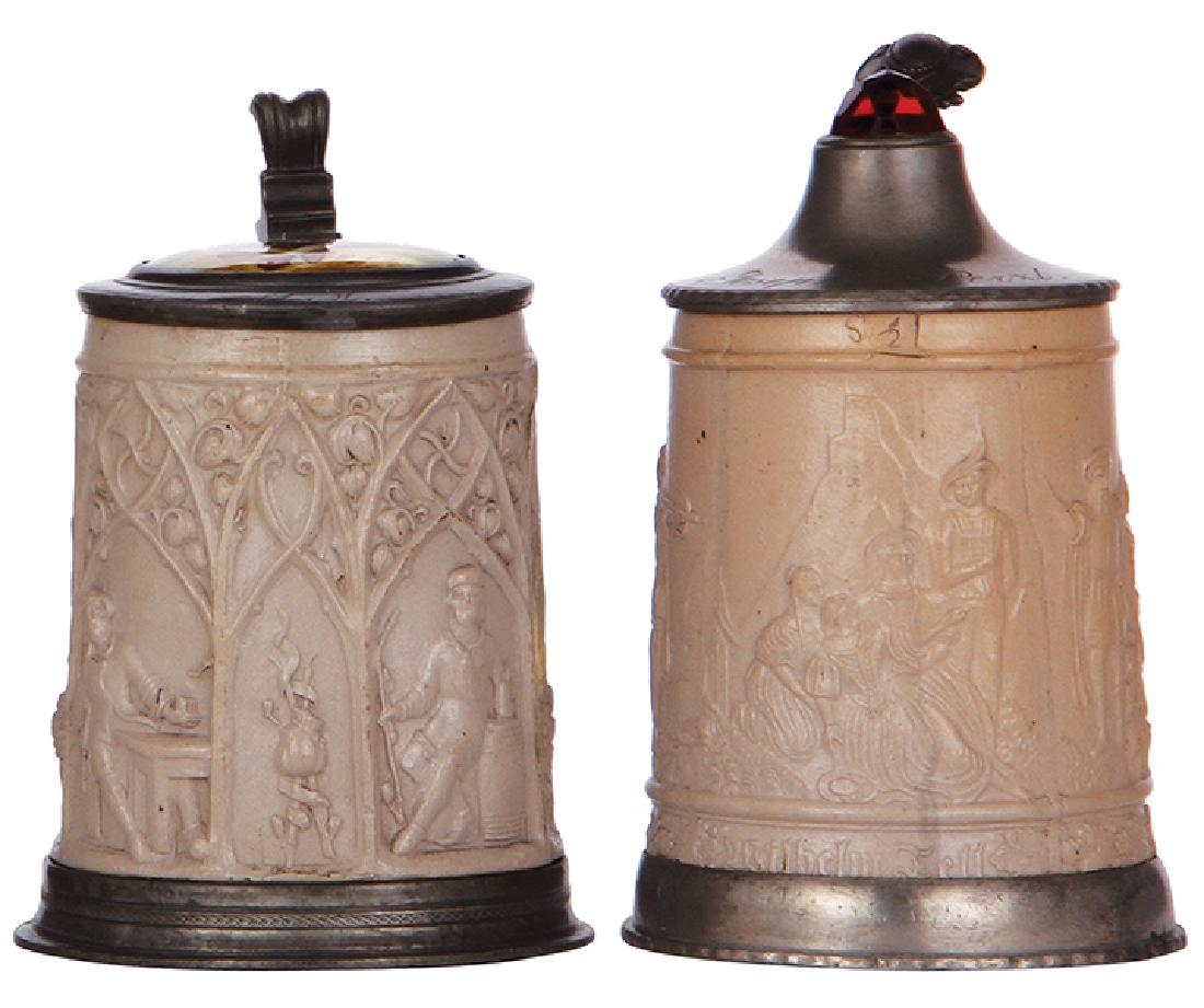 Two stoneware steins (1 of 4)