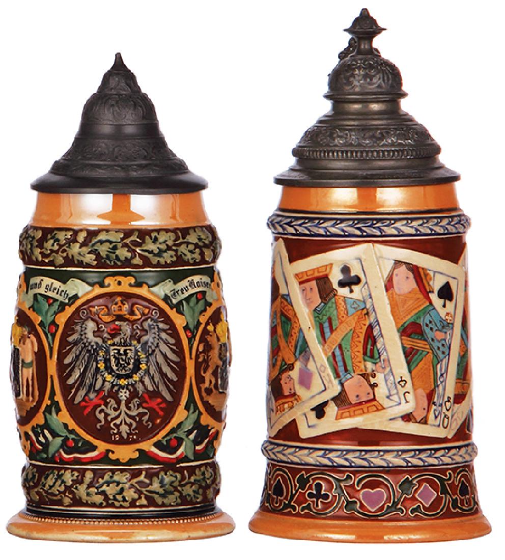 Two pottery steins (1 of 3)
