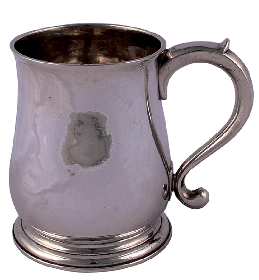 London, 1730 silver mug William Fordham (1 of 4)