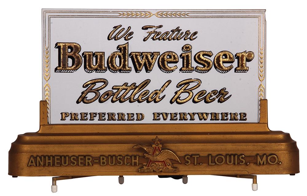 Anheuser-Busch table top lighted display (1 of 2)