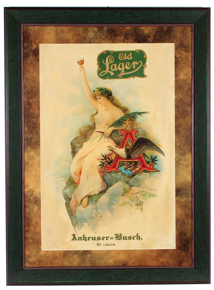 Anheuser-Busch lithograph on paper (1 of 2)