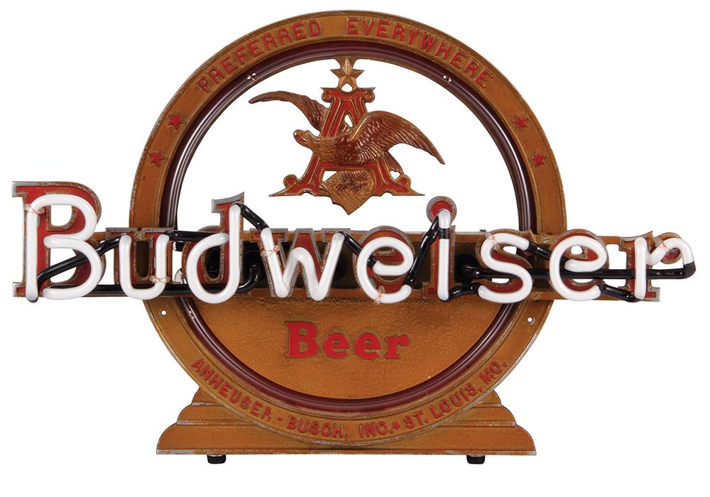 Anheuser-Busch neon lamp (1 of 2)