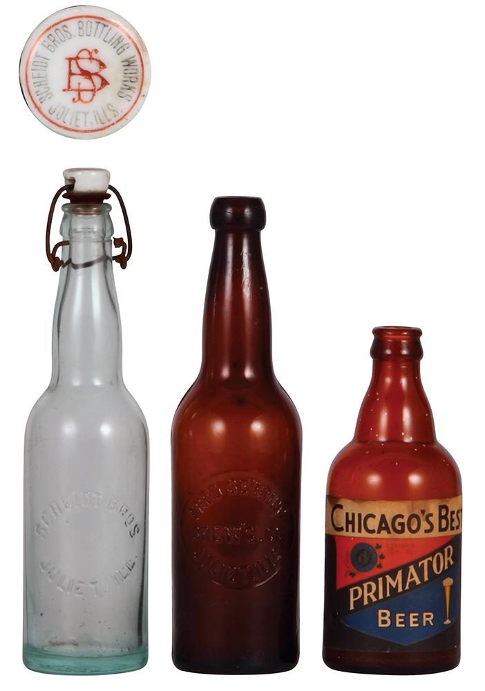 Three glass bottles (1 of 2)