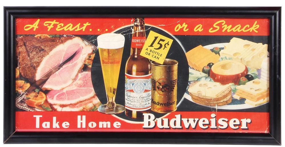 Anheuser-Busch lithograph on board (1 of 2)