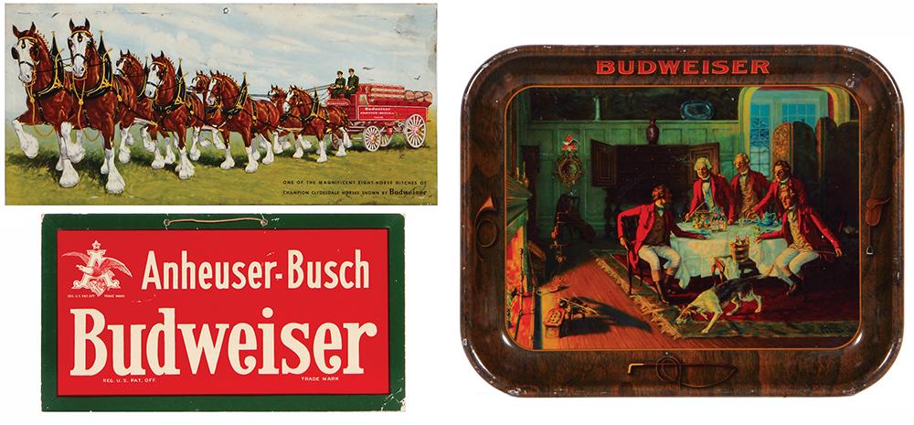 Three Anheuser-Busch items (1 of 2)