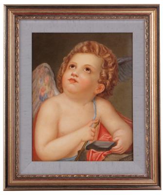 Porcelain plaque, K.P.M. (1 of 2)