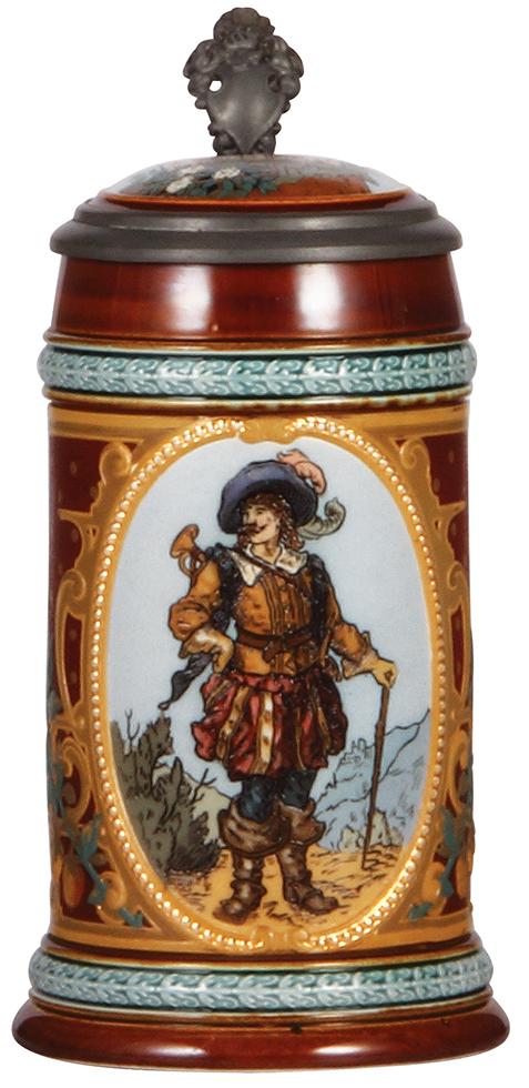 Mettlach stein, Beer stein (1 of 2)