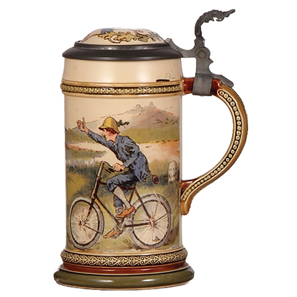 Mettlach stein, .5L, 952[2140] (1 of 2)