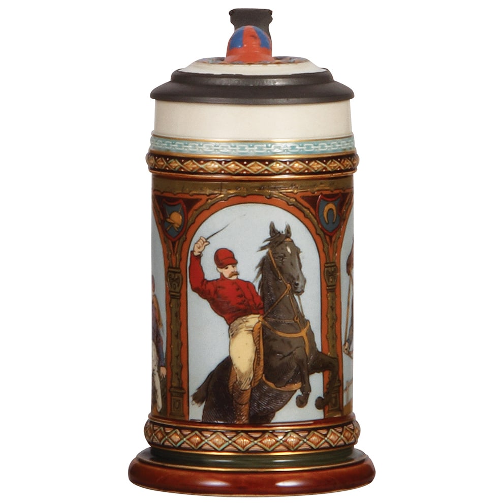 Mettlach stein, .5L, 1733 (1 of 3)