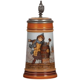 Mettlach stein, .5L, 2767