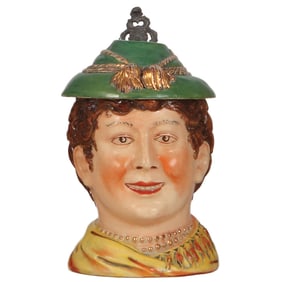 Character stein, .5L Caroline, rare