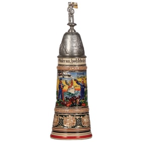 Regimental stein, S.M.S. Blucher, 1908 - 1911