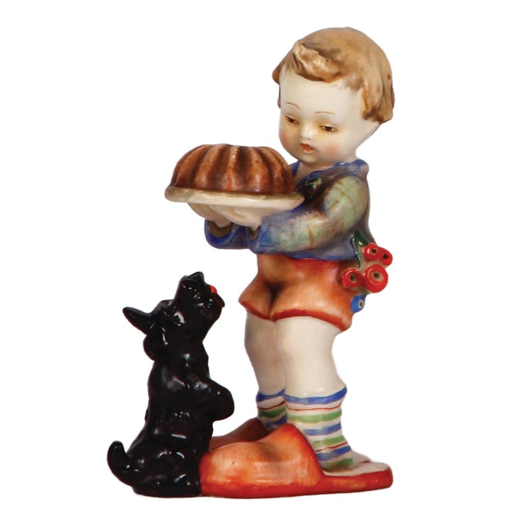 Hummel figurine, Begging His Share, without traditional base (1 of 3)