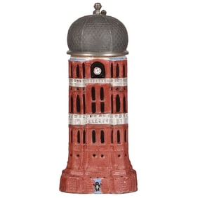 Character stein, .5L, by E. Bohne & Söhne, Frauenkirche, München