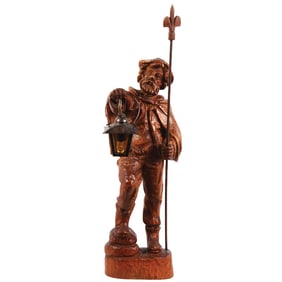 Black Forest wood carving, Night Watchman