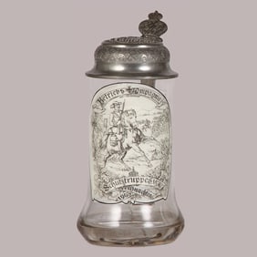 Regimental stein, Betriebs Kompagnie, Schutztrupp S.W.A., Weihnachten, 1905