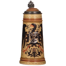 Mettlach stein, 1.0L, 2204