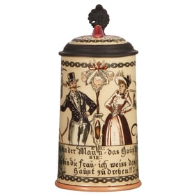 Mettlach stein, .5L, 2050