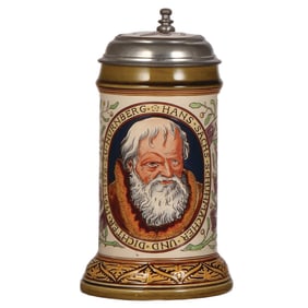 Mettlach stein, .5L, 2722
