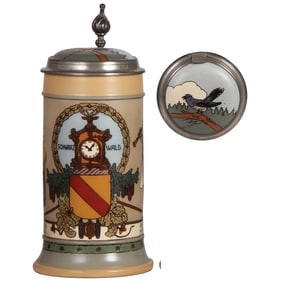 Mettlach stein, 1.0L, 3144