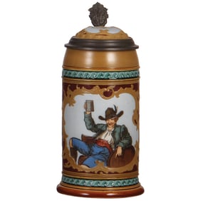 Mettlach stein, .5L, 2054