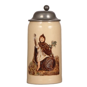 Mettlach stein, 1.0L, 1526, Münchener Kindl