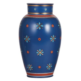 Mettlach vase, 13.0" ht., 2850