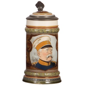 Mettlach stein, .5L, 1794