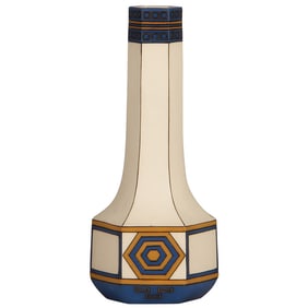 Mettlach vase, 10.0" ht., 3074