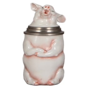 Character stein, .3L, Singing Pig