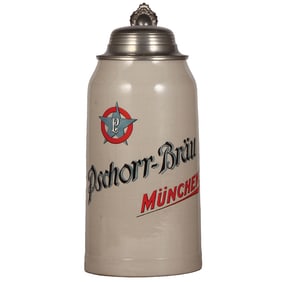 Brewery stein, stoneware, 3.0L, Pschorr-Bräu München