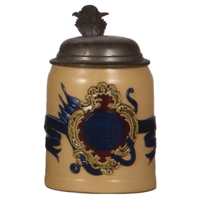 Mettlach stein, .5L, 1526, Yale University