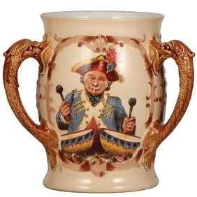 Mettlach pass cup. 7.0" ht., 993[2260]