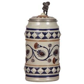 Mettlach stein, 1.0L, 1038