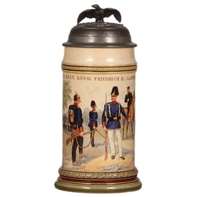 Mettlach stein, .5L, 843[2140]