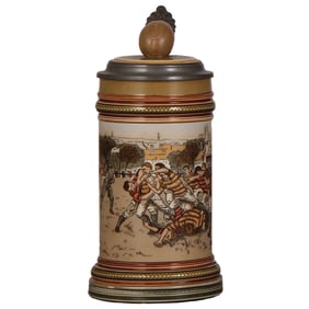 Mettlach stein, .5L, 2324