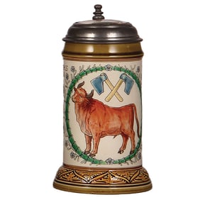 Mettlach stein, .5L, 2730