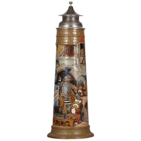 Mettlach stein, 4.2L, 2524