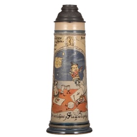 Mettlach stein, 4.8L, 20.3" ht., 1059[2488]