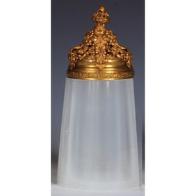 Glass stein, .5L, opaline,  late 1800s