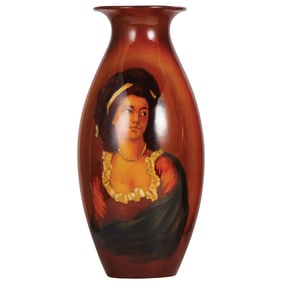 Mettlach vase, 12.6" ht., 6115 (2708)